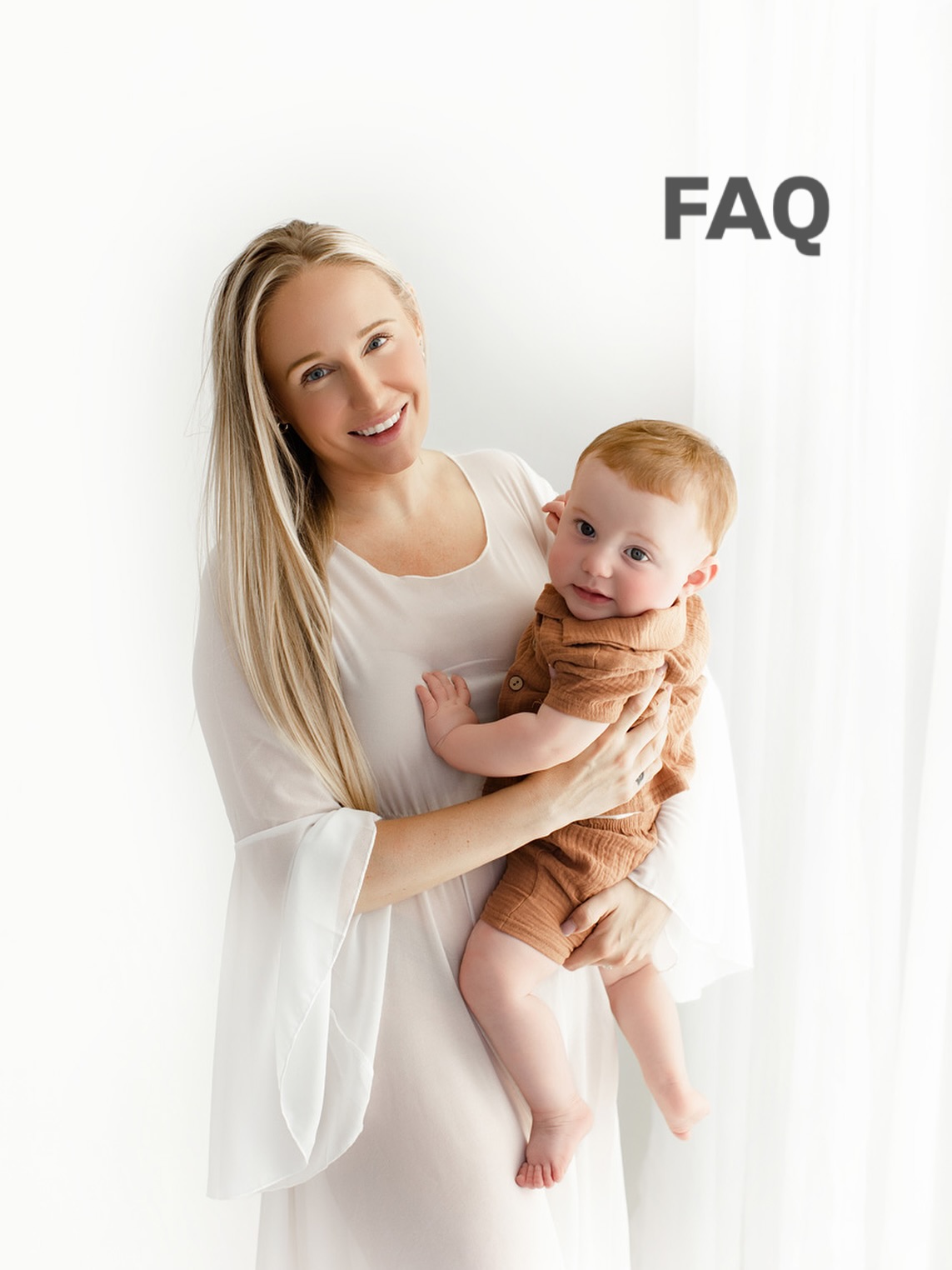 A few things you may be wondering…

— What if my baby is unsettled?
Each session is guided with patience and experience

— Do I need to prepare anything?
Everything is already curated for you

— I’m not comfortable in front of the camera
You will be gently guided throughout

The entire experience is designed to feel calm and effortless

💌 Inquire for details